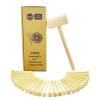 KIHACO Hammering and Pounding Toys for Kids Include 1 Wood Hammer and 30 Bamboo Nails Improve Fine Motor Skills Friendly Natural Wooden Educational Montessori Toy for Childs DIY Birthday Gift for 4+ view 1