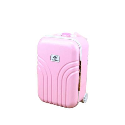 1pc Mini Saving Pot Luggage Saving Pot Luggage Piggy Bank Retro