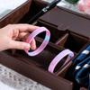 5 Pack Pink & Blue SIDS Awareness Bracelets - Pink & Blue Ribbon Sudden Infant Death Syndrome Awareness Silicone Bracelets for Adults view 3