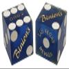 Wide Selection of Authentic Las Vegas Casino Table-Played Craps Dice Pairs, Mixed Serial Numbers (Binion's (Blue Frosted)) view 1