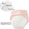 3 Pack Baby Toddler Cotton Training Pants 6 Layers Potty Training Underwear, Waterproof,Adorable and Washable 6M-4T (D, Tag80 (6-12 Months)) view 3