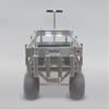 Big Kahuna Aluminum Beach Wagon with Lightweight UV Deck! Rod Holders-Balloon Sand Tires-Walls-Made in USA! view 3