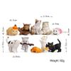 10 Pcs Kawaii Miniature Cat Figurines Character Toy Cake Toppers, Mini Cat Animal Figures Collection Playset Desk Decoration view 4