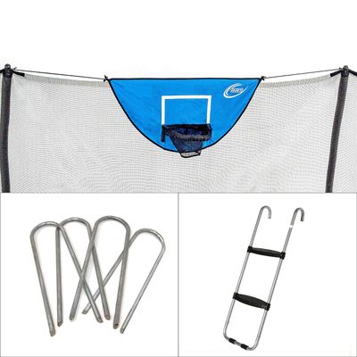 Accessory Kit with Basketball Game Windstakes Wide Step Ladder