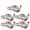 Fielect 60cm Servo Extension Cable Wire Male to Female for RC Futaba JR Servo Lock Type 5Pcs view 3