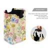 senya Summer Wildflowers Large Storage Basket Collapsible Organizer Bin Laundry Hamper for Nursery Clothes Toys view 2