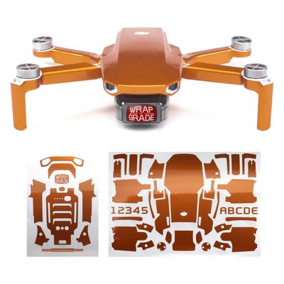 Wrapgrade Skin Compatible with DJI Mavic Mini (Butterfly Copper)