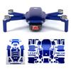 Wrapgrade Skin Compatible with DJI Mavic Mini (Stratosphere Blue) view 1