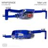 Wrapgrade Skin Compatible with DJI Mavic Mini (Stratosphere Blue) view 4