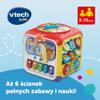 Trefl VTech - Activity Cube, Electronic Educational Toy, 6 Color Walls, Shape Recognition, Learning First Words, Gift for Child, Toy for Child from 9 Months view 2