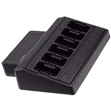 Charger for Kenwood TK-3160, NX-3300, FTH1010, 6-Bay Desk (Built-in PS)