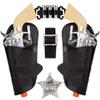 ArtCreativity Cowboy Toy Gun Holster and Belt 9 Piece Set for Kids. 2 Toy Pistols, 1 Sheriff Badge, 2 Gun Holsters, and 3 Play Bullets, 1 Adjustable Belt, Old Western Action Belt for Sheriff view 1