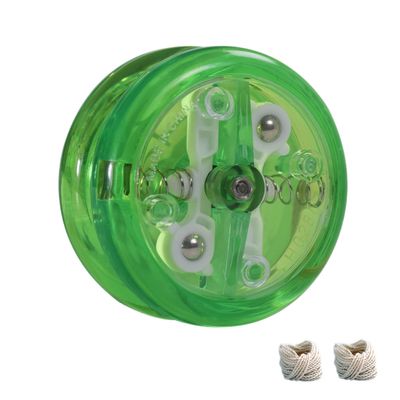 Yomega The Original Brain - Professional Yoyo for Kids and Beginners, Responsive Auto Return Yo Yo Best for String Tricks + Extra 2 Strings & 3 Month Warranty (Green)