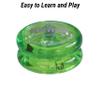 Yomega The Original Brain - Professional Yoyo for Kids and Beginners, Responsive Auto Return Yo Yo Best for String Tricks + Extra 2 Strings & 3 Month Warranty (Green) view 4