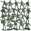 ArtCreativity Little Green Army Men Toy Soldiers, Bulk Pack of 144 Military Toys Figurines, Plastic Army Guys Playset, Action Figures in Assorted Poses, Fun Gift and Party Favors for Boys and Girls view 1