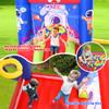 WELLFUNTIME Inflatable Bounce House Jumping Castle Slide with Blower, Kids Bouncer with Basketball Rim, 110x82.5x72.8 Inch Bouncy Castle view 3