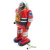 Charmgle Astronaut Robot Spring Wind-up Tin Toy, Adult Collection Novelty Gifts Home Decoration Christmas Stocking Stuffers Red view 1