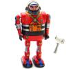 Charmgle Astronaut Robot Spring Wind-up Tin Toy, Adult Collection Novelty Gifts Home Decoration Christmas Stocking Stuffers Red view 2