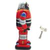 Charmgle Astronaut Robot Spring Wind-up Tin Toy, Adult Collection Novelty Gifts Home Decoration Christmas Stocking Stuffers Red view 3