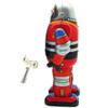 Charmgle Astronaut Robot Spring Wind-up Tin Toy, Adult Collection Novelty Gifts Home Decoration Christmas Stocking Stuffers Red view 4