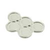 LITKO 5-Figure 25mm Circle Display Tray Compatible with Warhammer 40K, Clear view 1