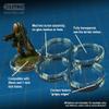 LITKO 5-Figure 25mm Circle Display Tray Compatible with Warhammer 40K, Clear view 3