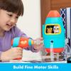 Educational Insights Design & Drill Bolt Buddies Rocket Take Apart Toy with Electric Toy Drill, Preschool STEM Toy, Easter Basket Stuffers for Kids, Gift for Boys & Girls, Ages 3+ view 2