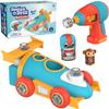 Educational Insights Design & Drill Bolt Buddies Race Car - Construction Toys & Toddler Tools, Kids Tool Set with Real Electric Drill Toy, Take Apart STEM Set, Building Kit & Gift for Ages 3+ view 1