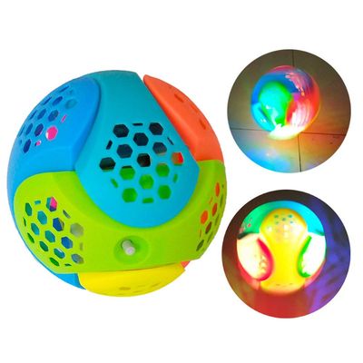 zhenleisier Assembly Dancing Ball Lights Sound Music Children Luminous Toy Interactive Development Educational Kids Toy Gift Random Color