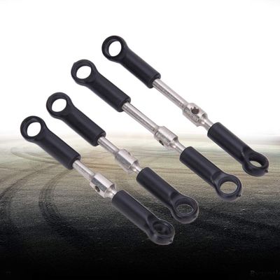 Tbest Rod, Metal RC Steering Pull Rod 144001 1/14 Four-Wheel Drive RC Car Pull Rod Sets for (144001-1288) RC Car