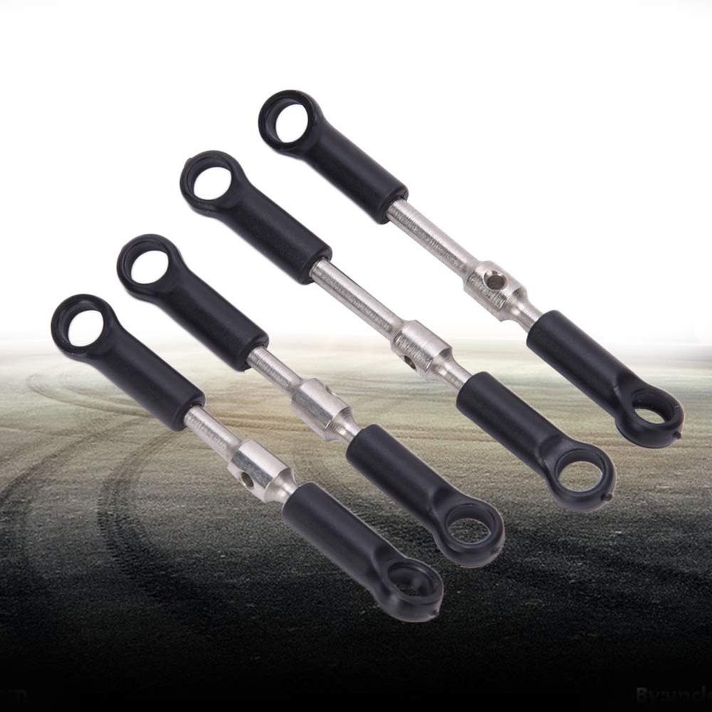 Tbest Rod, Metal RC Steering Pull Rod 144001 1/14 Four-Wheel Drive RC Car Pull Rod Sets for (144001-1288) RC Car