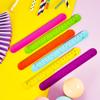 BBTO 24 Pieces Ruler Slap Bracelets Wrist Slap Ruler Bracelet Colorful Wristband Prize view 4