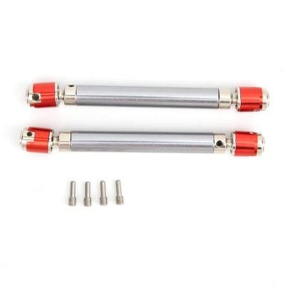 2Pcs RC Drive Shaft, Metal Center Drive Shafts Fit for SCX10 D90 1/10 RC Car 110-150mm Model Car Accessories