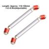 2Pcs RC Drive Shaft, Metal Center Drive Shafts Fit for SCX10 D90 1/10 RC Car 110-150mm Model Car Accessories view 3