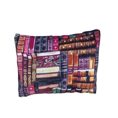 Classic Books Flat Bottom Bag for Standard Sized Mahjong Tiles, Makeup, toiletries Knitting Projects, Large Zini