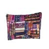 Classic Books Flat Bottom Bag for Standard Sized Mahjong Tiles, Makeup, toiletries Knitting Projects, Large Zini view 1
