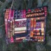 Classic Books Flat Bottom Bag for Standard Sized Mahjong Tiles, Makeup, toiletries Knitting Projects, Large Zini view 3