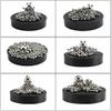 Magnetic Desk Sculpture Toy Stainless Steel Non-Magnetic Balls for Stress Relief & Anxiety/Autism Therapy DIY Fidget Toy for Office/Home Decor view 4