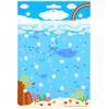 Eight Station GH-003A Reward Stickers, Set of 3, Sea view 2