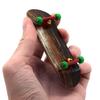 Teak Tuning Prolific Complete Fingerboard with Upgraded Components, Bob Would Be Proud Edition - Pro Board Shape and Size, Bearing Wheels, Trucks, and Locknuts - 32mm x 97mm Handmade Wooden Board view 1
