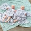 aden + anais Essentials Swaddle Blanket, Muslin Blankets for Girls & Boys, Baby Receiving Swaddles, Newborn Gifts, Infant Shower Items, Wearable Swaddling Set, 4 Pk, Dinotime view 4