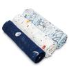 aden + anais Silky Soft Swaddle Blanket, Ideal Newborn & Infant Swaddling Set, 3 Pack, Stargaze view 1