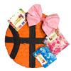 APINATA4U 2-D Baskets or Bows Gender Reveal Piata with Pink & Blue Confetti Included Basketball Gender Reveal Party Supplies view 2