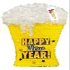 APINATA4U 2026 Happy New Year Beer Glass Pinata, End of Year Celebration, Cheers to Beers Party Decor, 2025 Farewell & 2026 New Year Themed Handmade Pinata, Gift for Him view 2