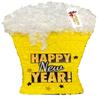 APINATA4U 2026 Happy New Year Beer Glass Pinata, End of Year Celebration, Cheers to Beers Party Decor, 2025 Farewell & 2026 New Year Themed Handmade Pinata, Gift for Him view 3