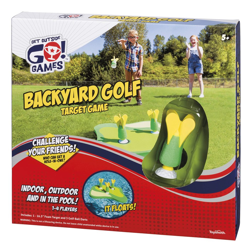 Backyard Golf Target Game, Indoor/Outdoor-Pool Game Floats for Boys Girls