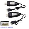 Blomiky 2 Pack 3S 1.5A Lithium Charger Cable Suitable for RC Car Boat Airplane Drone Airsoft 3 Cell Lipo Battery / 11.1V USB New 2 view 3
