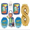 Handy Manny Party Event Decorations Bouquet of Balloons (8th Birthday) view 1