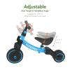 besrey 5 in 1 Toddler Bike for 1 Year to 4 Years Old Kids, Toddler Tricycle Kids Trikes Tricycle, Toys for Boy & Girl, Balance Training, Removable Pedals view 3