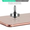 CHEETOP Exquisite Metal Spinning Top, Nicely Machined Stainless Steel Fidget Desk Toy, Perfect Balance Spin Time for Over 7 Mins, Waste Time Efficiently, Easy to Work (Small Diameter 20mm, Silver) view 4